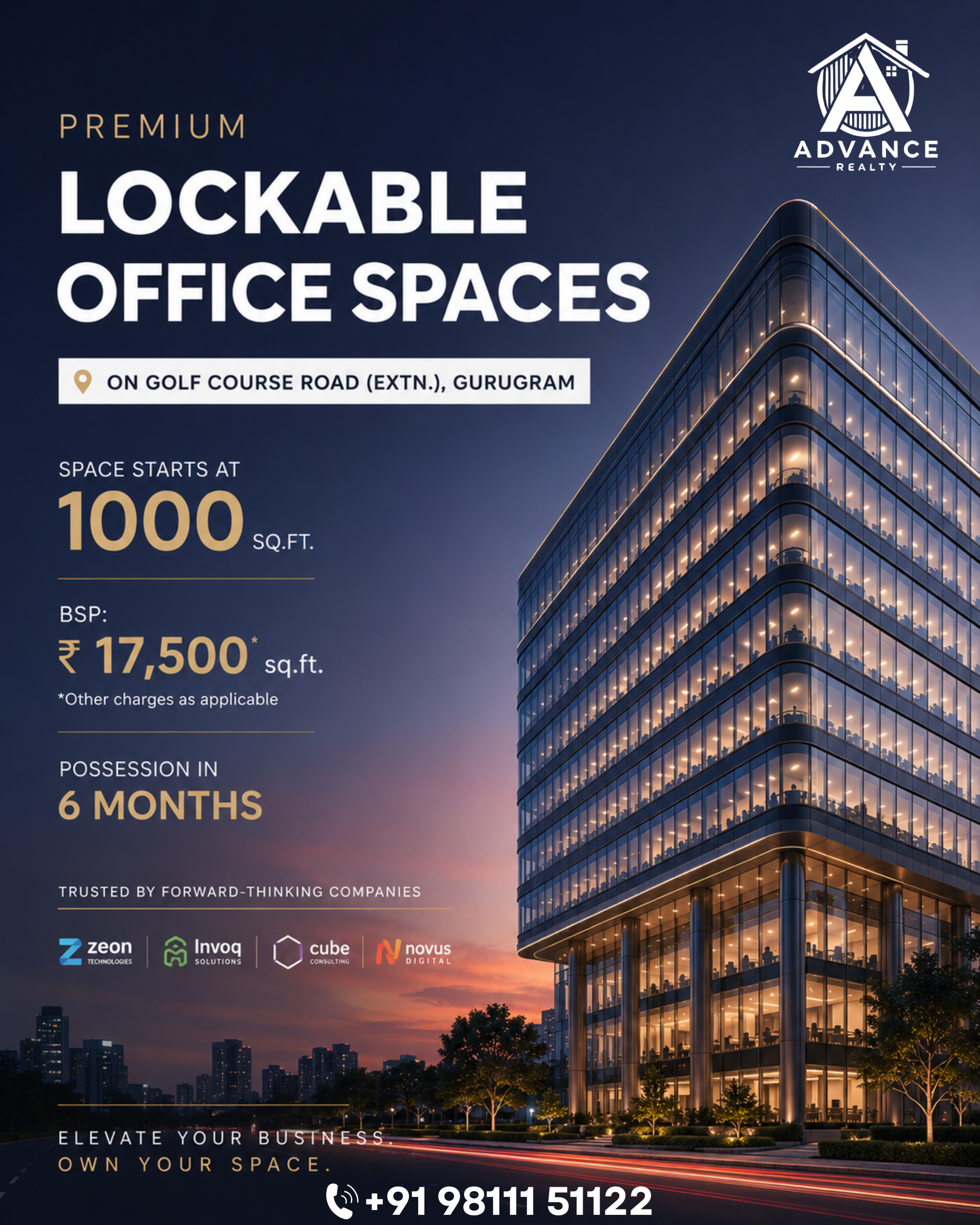 Office Space Ad